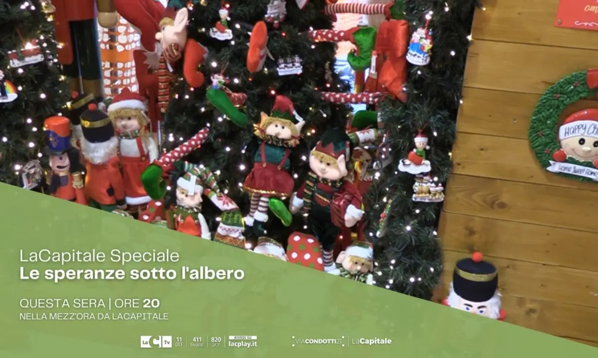 Gli italiani e le speranze sotto l’albero, lo speciale de LaCapitale questa sera su LaC