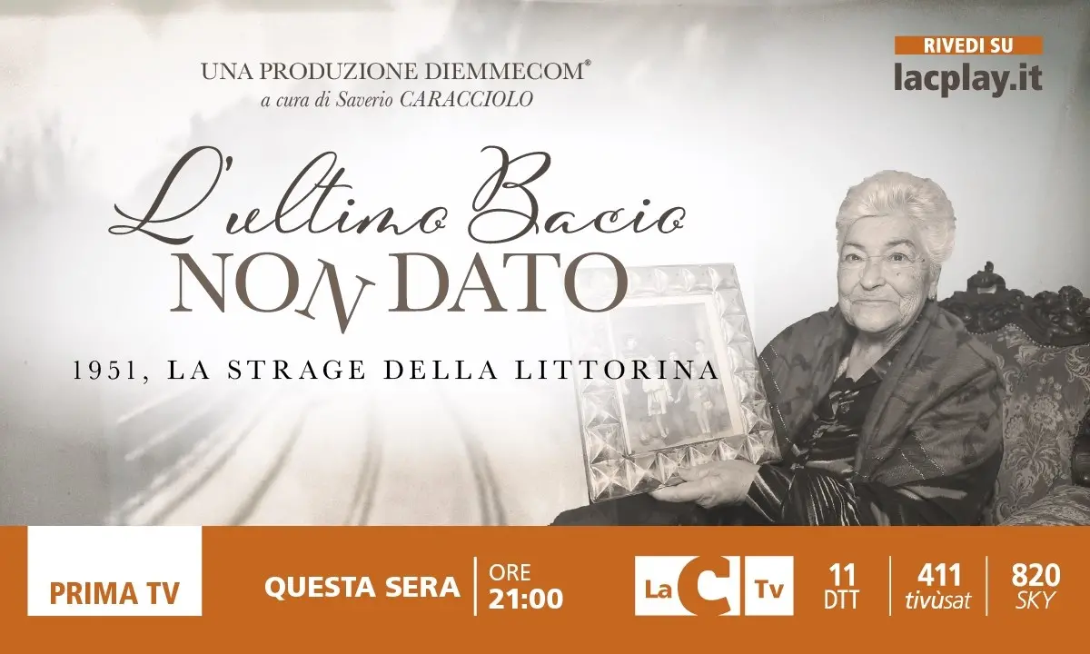 L’ultimo bacio non dato, questa sera su LaC il docufilm sulla strage della Littorina