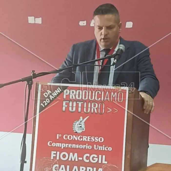 Umberto Calabrone eletto nuovo segretario della Fiom Cgil Calabria