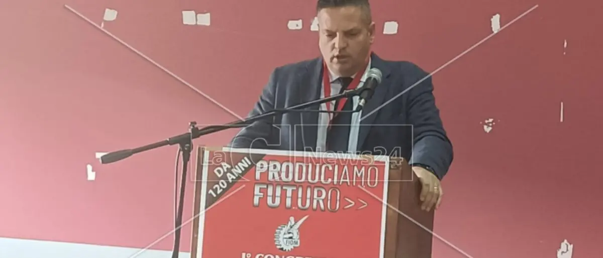 Umberto Calabrone eletto nuovo segretario della Fiom Cgil Calabria