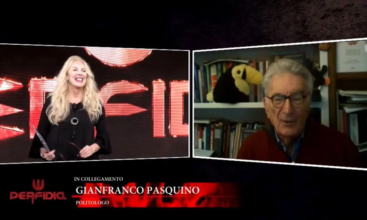 Pasquino a Perfidia: «Né sovranisti né conservatori, Meloni ha imparato come si sta in Europa»