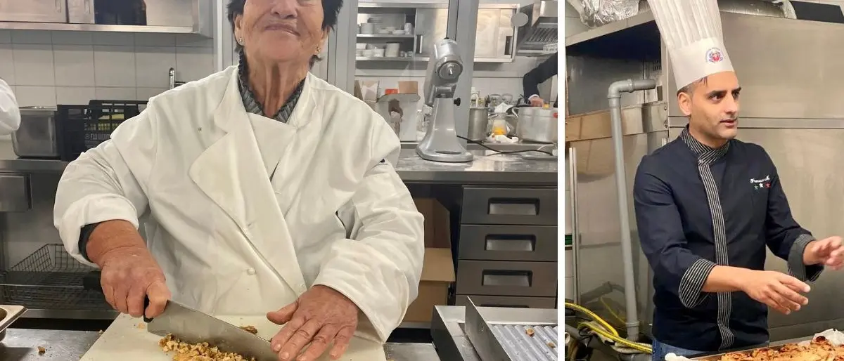 Angela Maria, la regina della pitta ’mpigliata sale in cattedra: «Il segreto? Metterci amore e tanta pazienza»