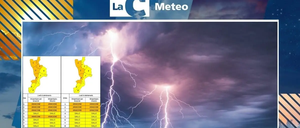Maltempo, allerta arancione nel nord della Calabria e sulla costa tirrenica. Le previsioni per il 10 e l’11 dicembre