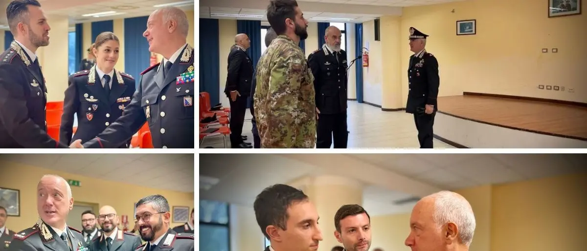 Il generale Salsano incontra i carabinieri di Vibo: «Il vostro lavoro insostituibile»
