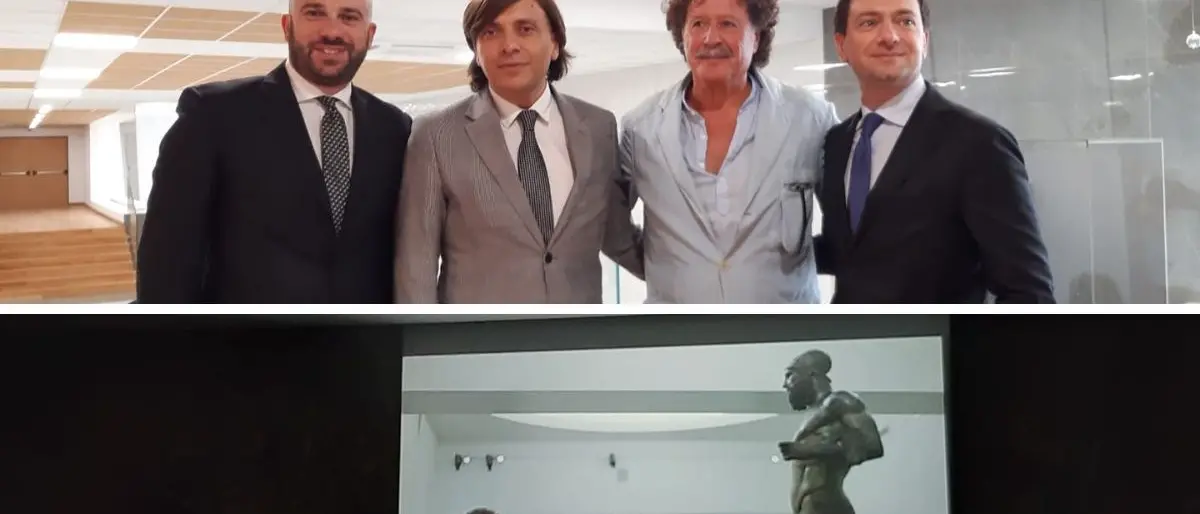 “Bronzi di Riace-Il tesoro ritrovato”: presentato a Palazzo Campanella il docufilm dedicato ai guerrieri