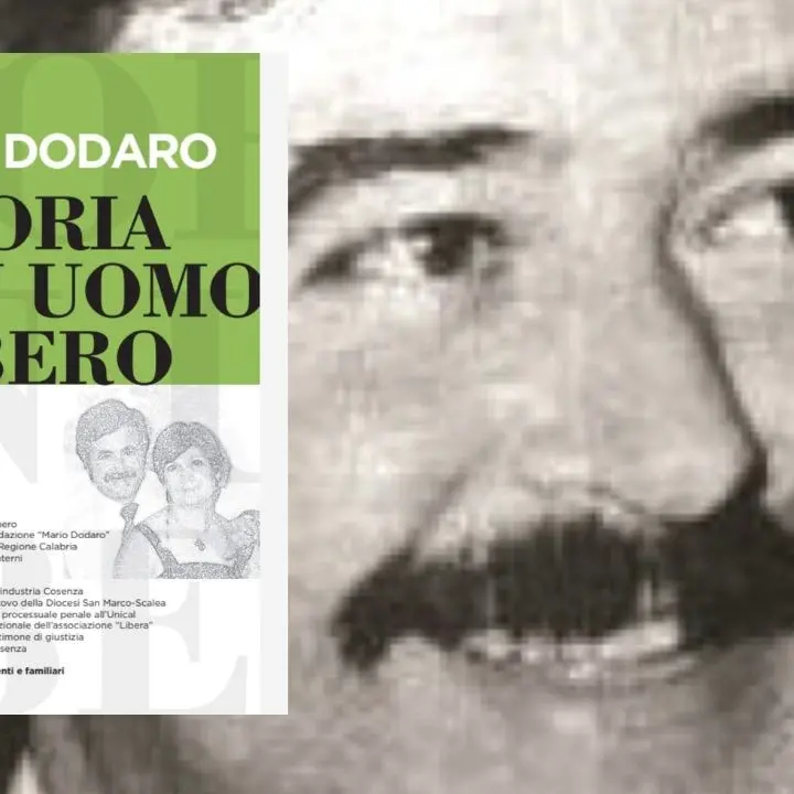 Storia di un uomo libero: a Castrolibero il ricordo di Mario Dodaro, imprenditore ucciso dalla ’ndrangheta