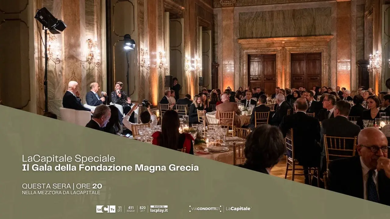 Il gala della Fondazione Magna Grecia nel cuore di Roma, lo speciale de LaCapitale