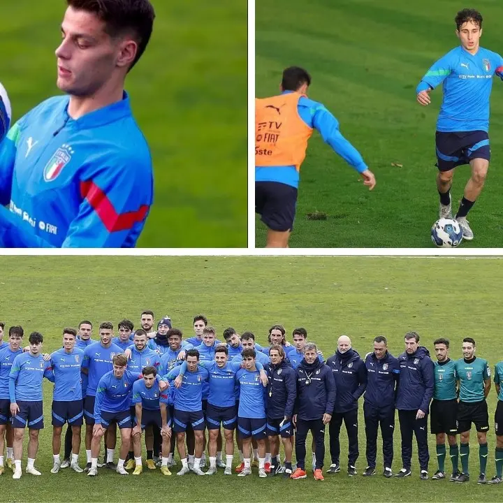 Cosenza e Reggina, concluso lo stage dei quattro calciatori “calabresi” con la Nazionale di Mancini
