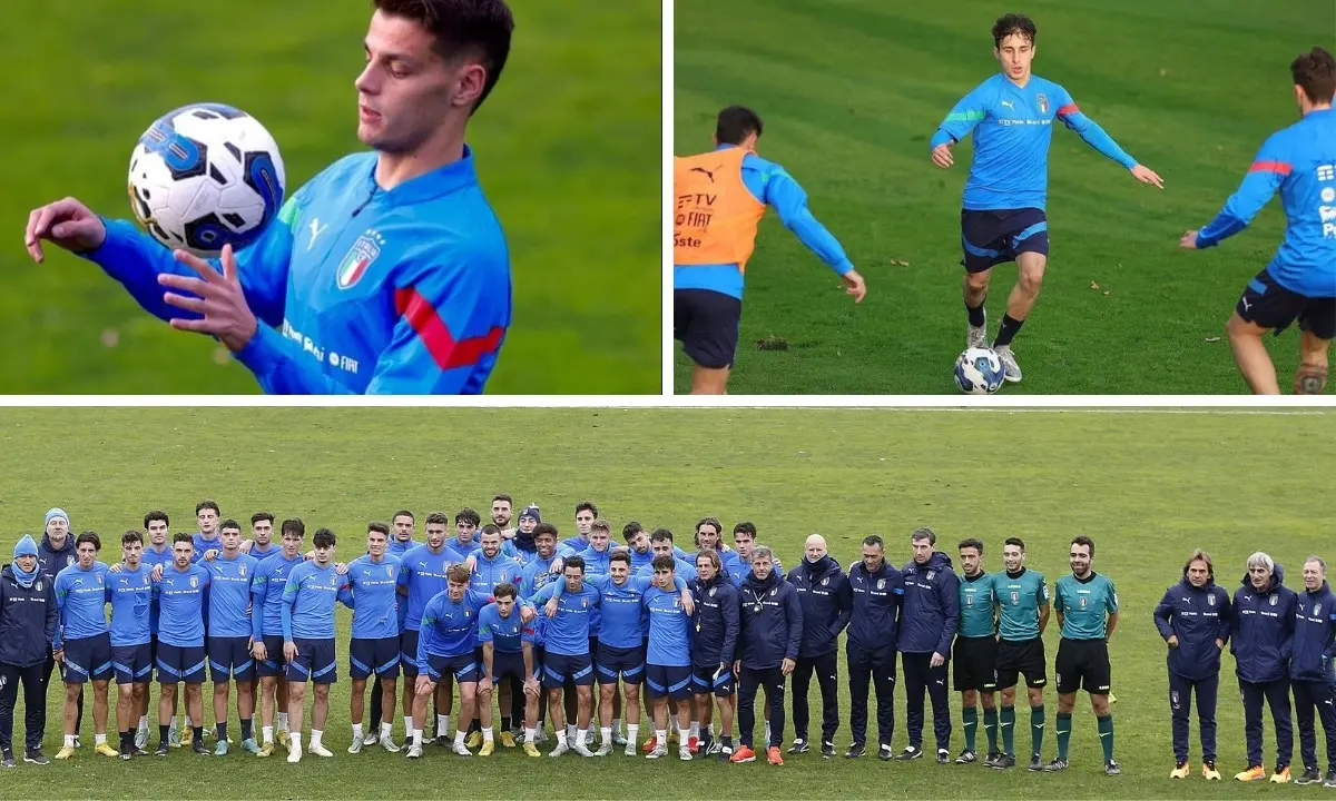 Cosenza e Reggina, concluso lo stage dei quattro calciatori “calabresi” con la Nazionale di Mancini