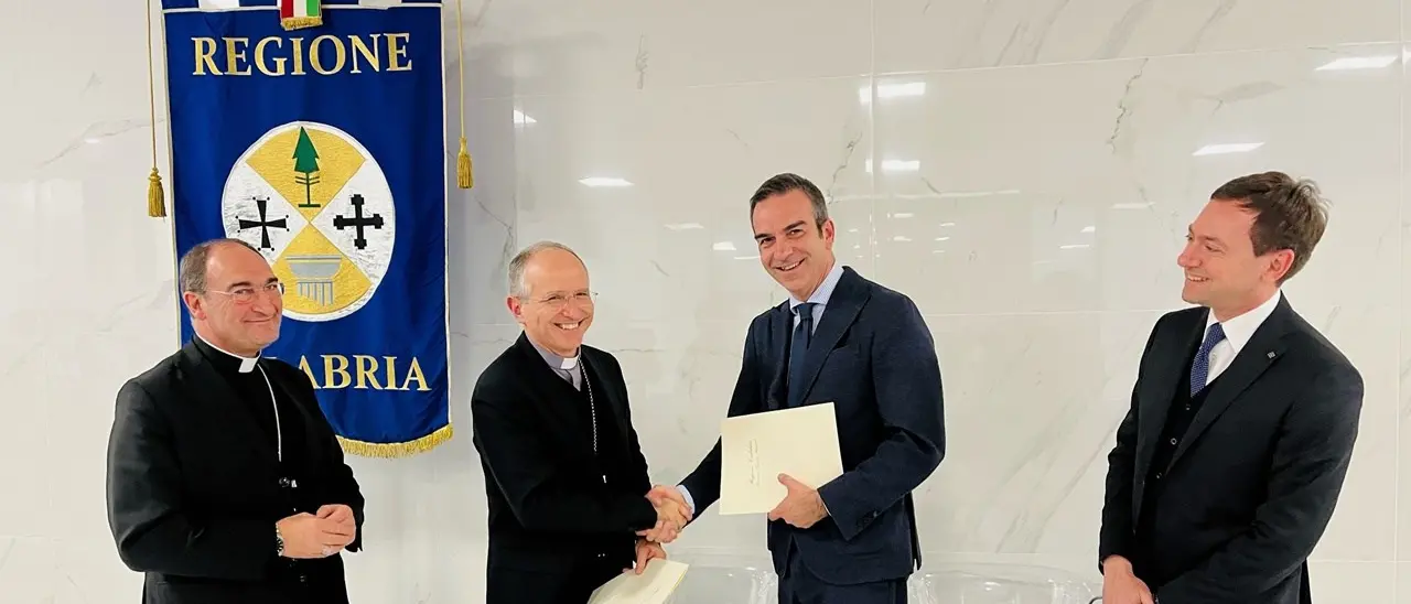 Accordo tra Regione e Conferenza episcopale calabra per la tutela dei beni culturali della Chiesa