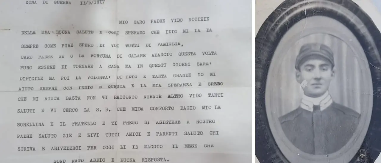 Caporetto, 13 maggio 1917. L’ultima lettera del soldato calabrese Giuseppe Marra