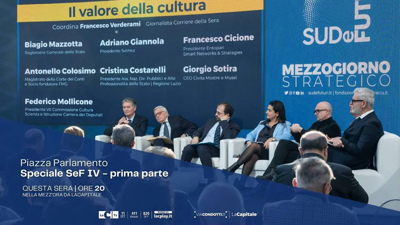 La cultura leva di sviluppo per il Mezzogiorno: il racconto questa sera a Piazza Parlamento