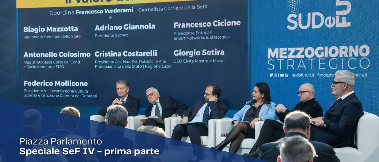 La cultura leva di sviluppo per il Mezzogiorno: il racconto questa sera a Piazza Parlamento