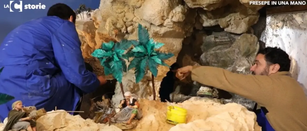 Il presepe Crucitti a Varapodio, la storia di Carmelo e la sua grande passione per l’arte