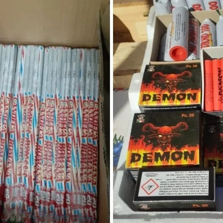 Ancora sequestri di botti illegali, rinvenuti 100 chili nel Lametino e 40 nel Reggino: denunciate 3 persone