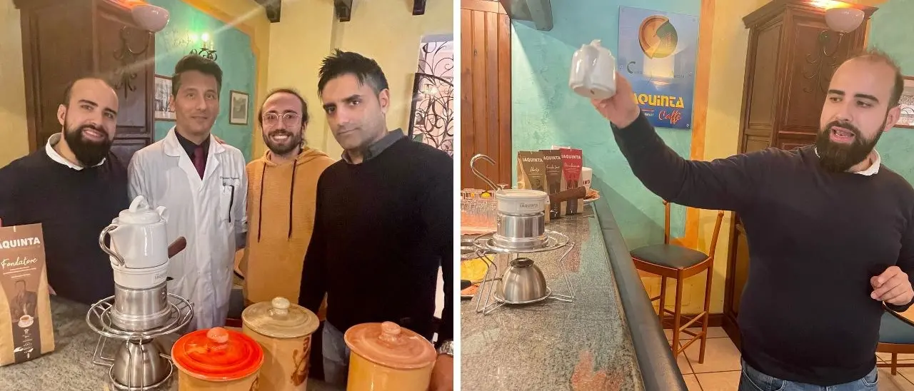 Il caffè da preparare direttamente a tavola nei ristoranti, l’idea di due giovani imprenditori