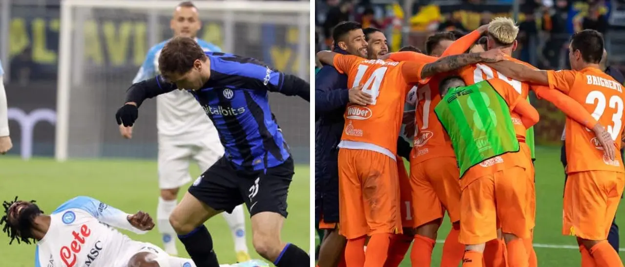 Calcio, il Napoli cade a San Siro contro l’Inter e il Catanzaro resta l’unica squadra imbattuta in Italia