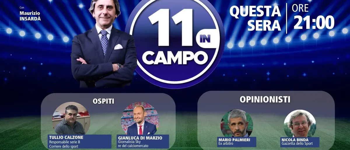 Su LaC Tv il re del calciomercato: Gianluca Di Marzio ospite della nuova puntata di “11 in campo”