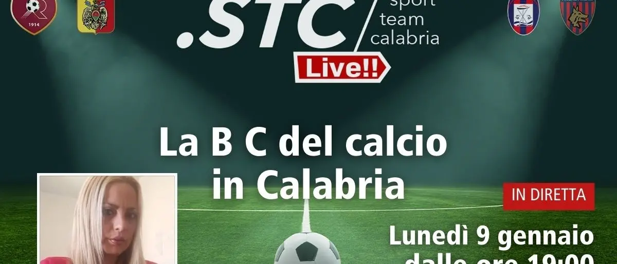 Nuovo appuntamento con “La B C del calcio in Calabria”: in diretta su LaC News24 alle 19