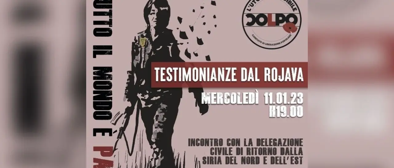 Una delegazione di Radio Onda d’Urto arriva nel Cosentino per raccontare il conflitto in Siria