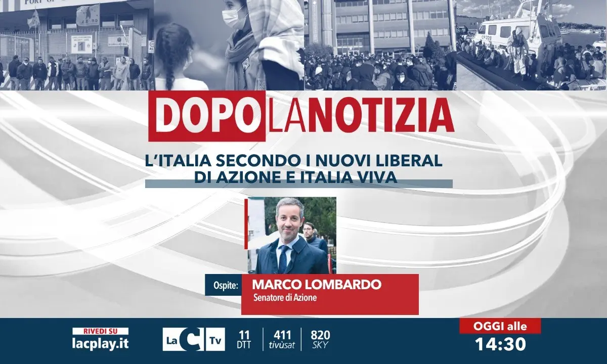 L’Italia secondo i nuovi liberali di Azione e Iv: appuntamento alle 14.30 con Dopo la notizia