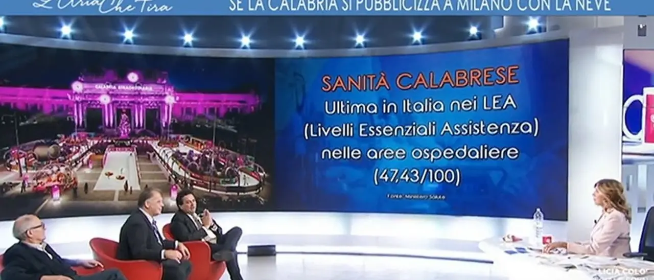Calabria a Milano, Orsomarso su La7 difende l’operazione: «Ritorno economico da 80 milioni»