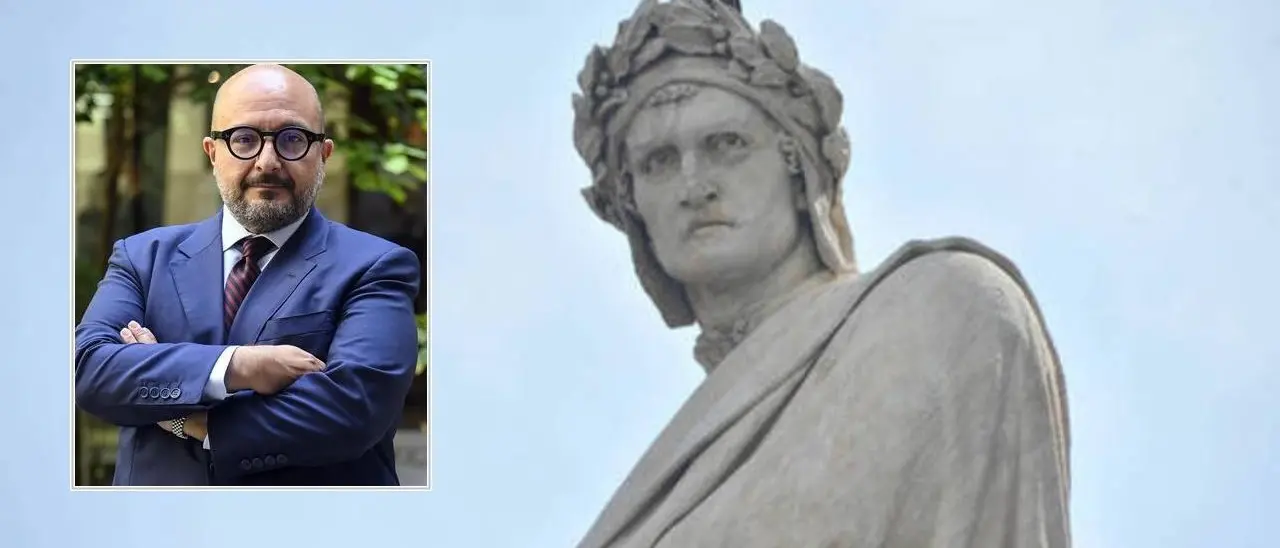 Cultura, il ministro Sangiuliano: «Dante padre della destra». E si scatena un putiferio
