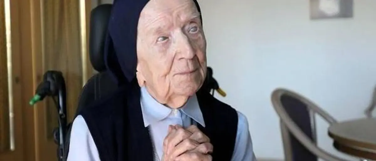 È morta la persona più anziana al mondo: suor André aveva 118 anni