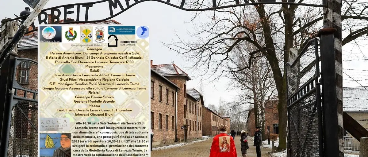 Olocausto: dibattito a Lamezia sul libro di Antonio Bruni, papà di Amalia internato dai nazisti