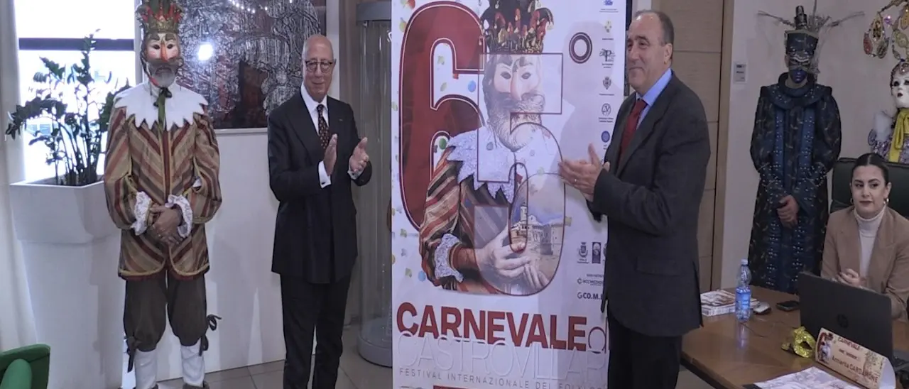 Carnevale di Castrovillari, presentato il manifesto della 65esima edizione: si parte il 12 febbraio