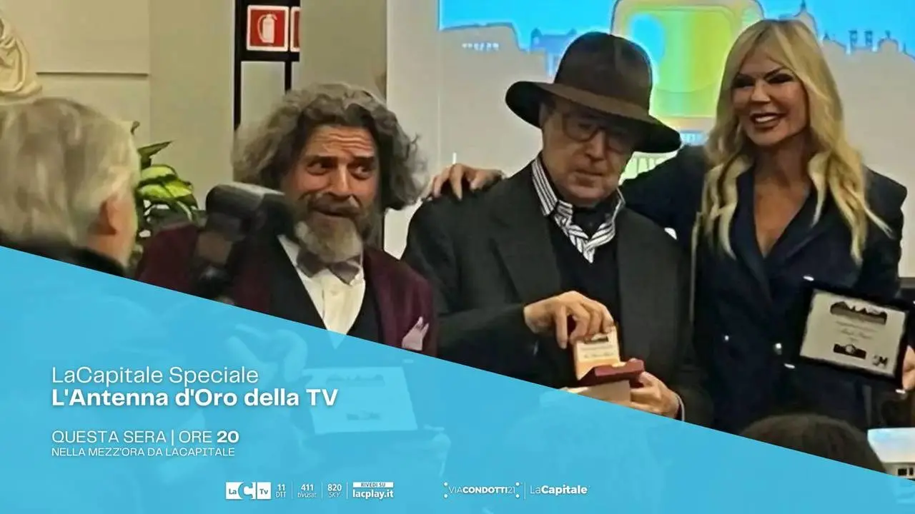 L’Antenna d’oro: questa sera uno speciale dedicato all’eccellenza della televisione