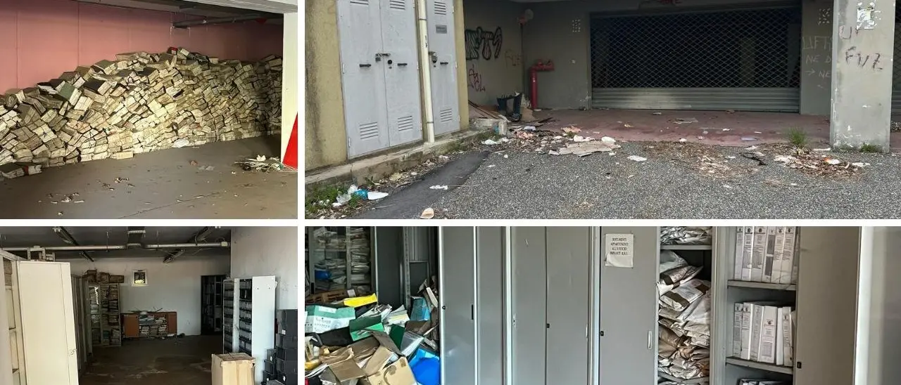 «Un immobile affittato dalla Regione è un deposito quasi vuoto con materiale nel degrado»: la nota della Csa-Cisal