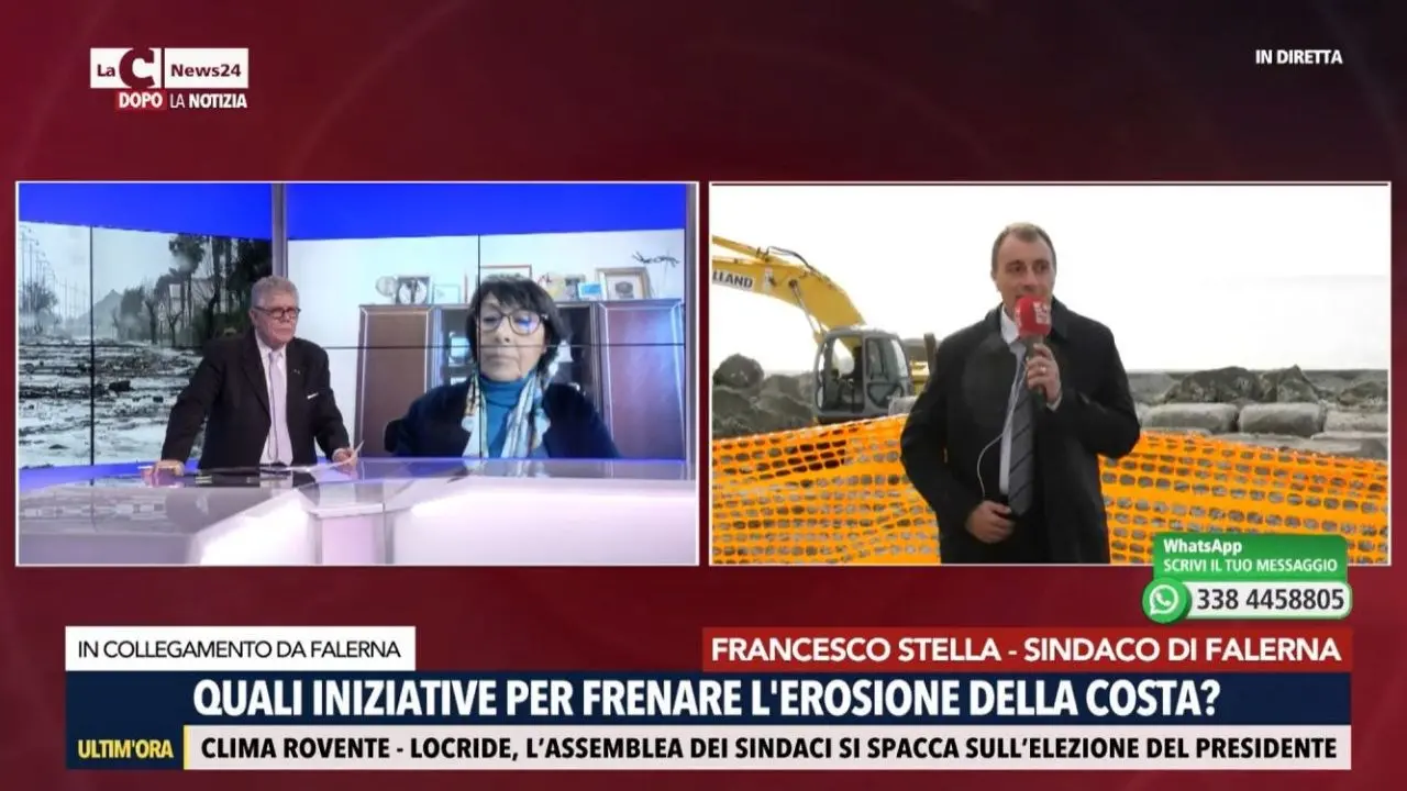 Costa lametina cannoneggiata dalle mareggiate, Bruni a LaC: «Troppo tempo perso, la Regione agisca ora»