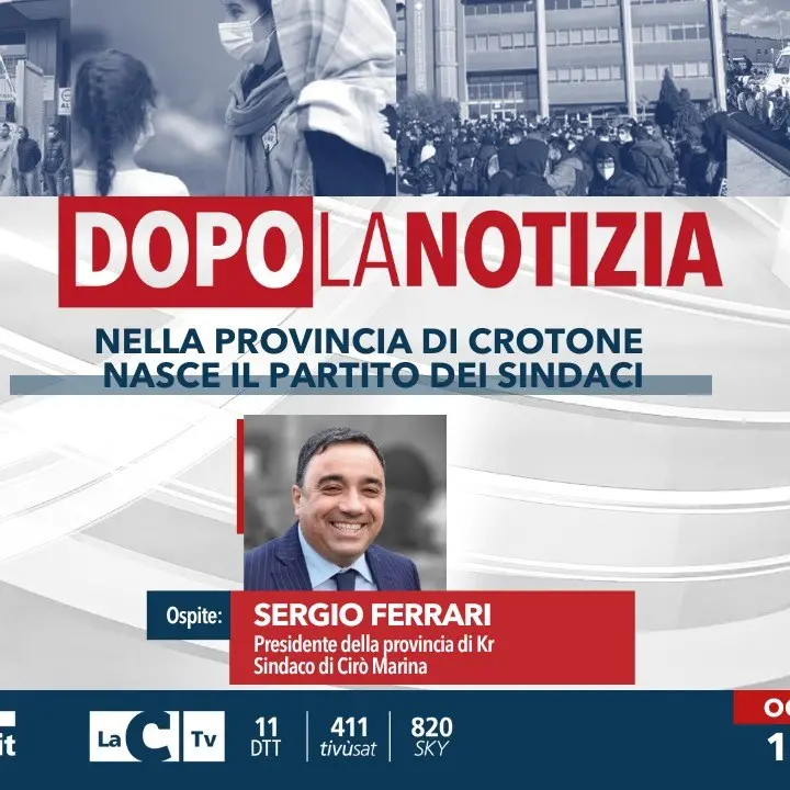 Il partito dei sindaci: approfondimento oggi a Dopo la notizia