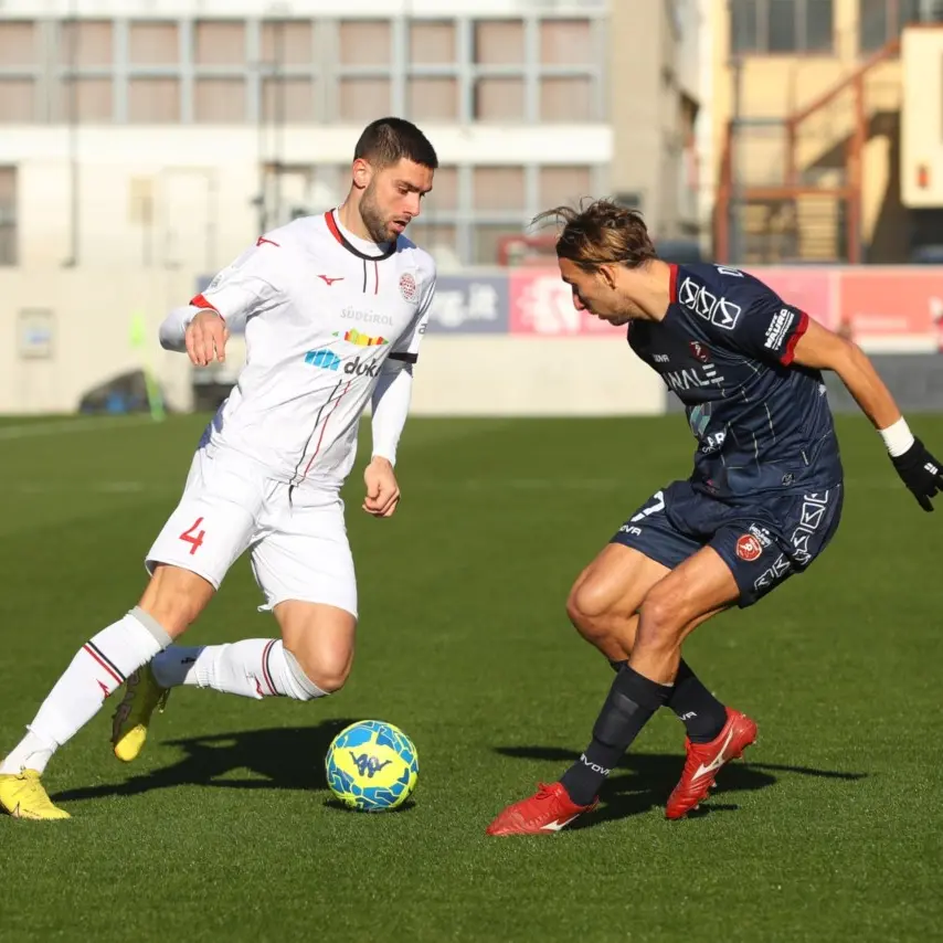 Doppietta di Odogwu, la Reggina cade a Bolzano: finisce 2-1 per il Südtirol