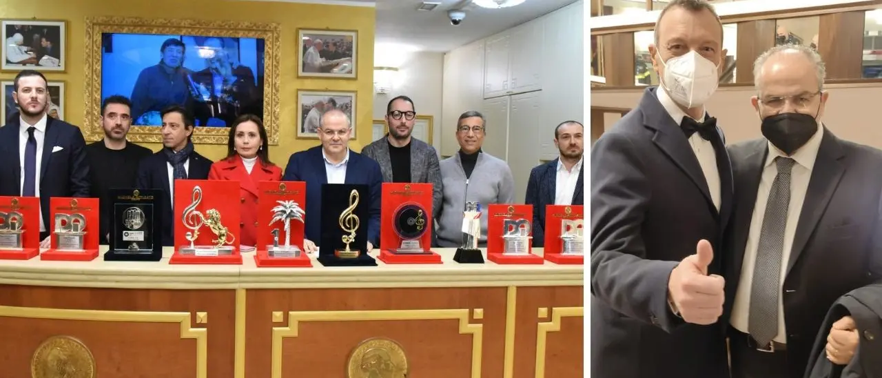 Festival di Sanremo, l’orafo calabrese Michele Affidato realizza i premi speciali