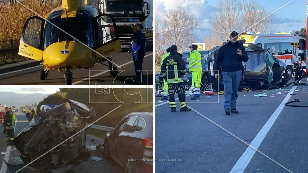 Incidente sulla statale 106 a Corigliano Rossano: un morto e tre feriti