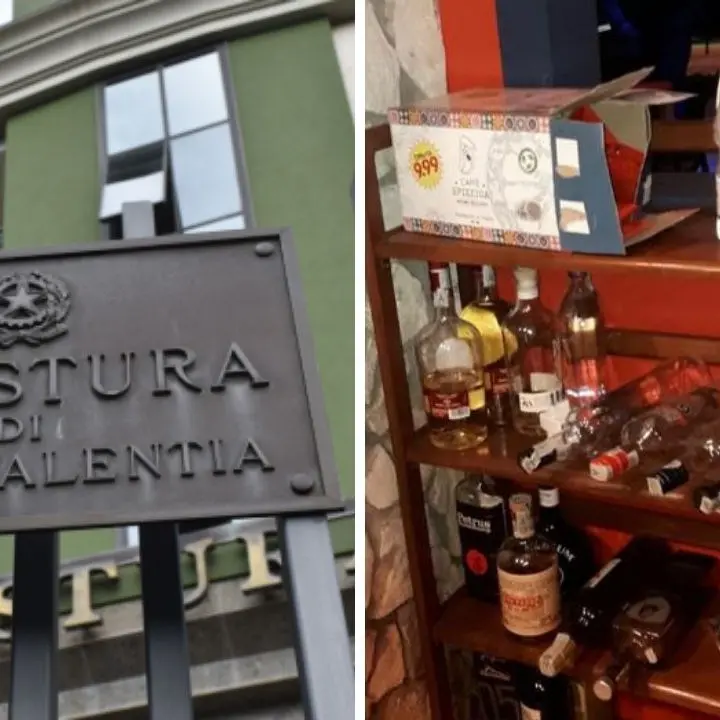 Vibo, superalcolici venduti a minorenni: Polizia chiude una sala giochi in centro città