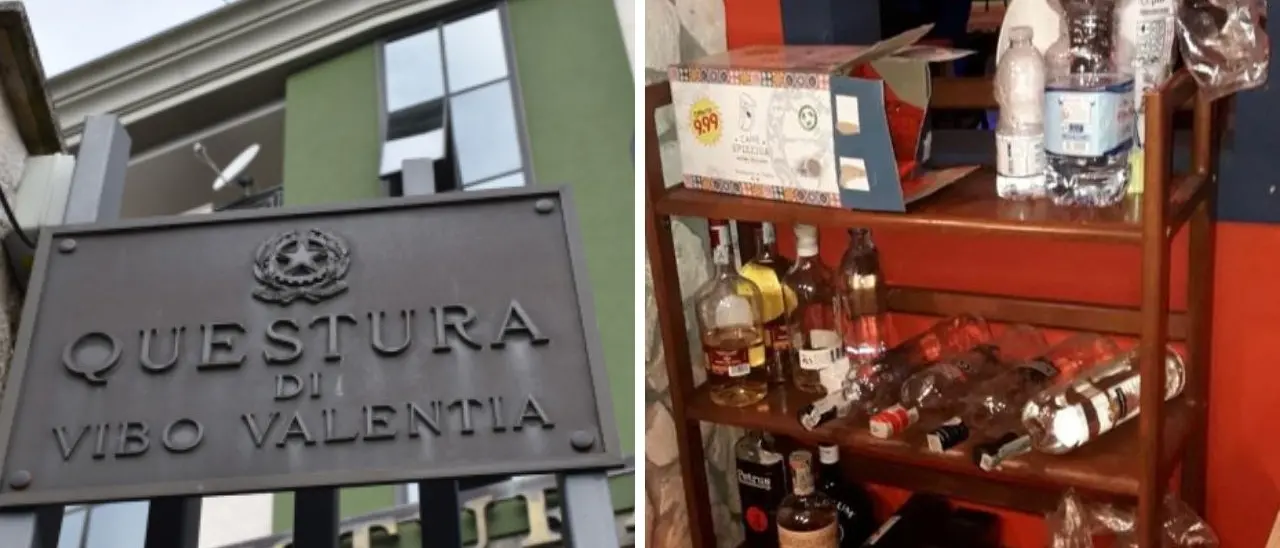 Vibo, superalcolici venduti a minorenni: Polizia chiude una sala giochi in centro città