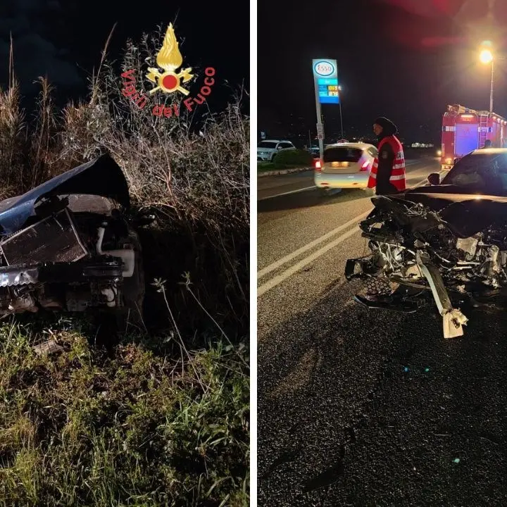Incidente tra due auto a Lamezia Terme, tre persone finiscono in ospedale
