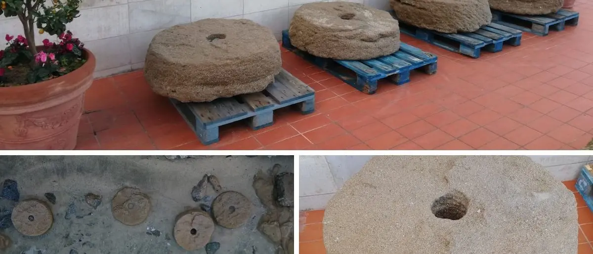 Nel Vibonese le mareggiate riportano alla luce antiche macine usate nei mulini