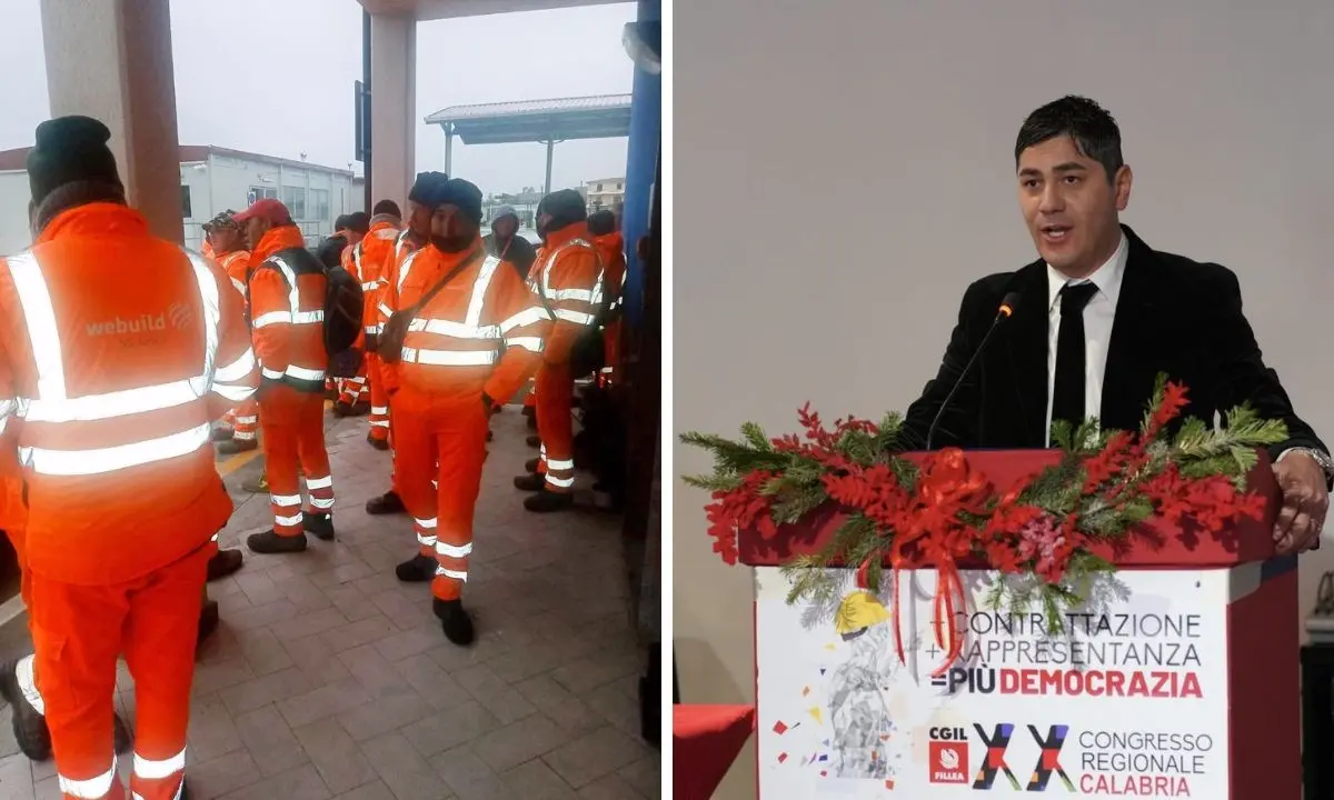 In Calabria sit-in per ricordare l’operaio morto nel cantiere del Terzo Valico. I sindacati: «La sicurezza non è un optional»