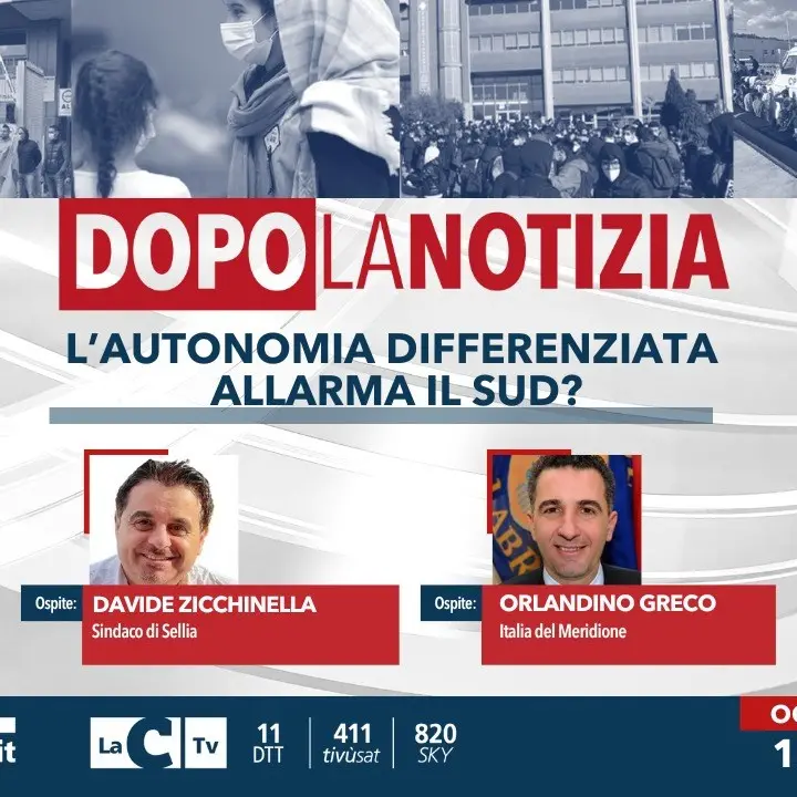 L’autonomia differenziata allarma il Sud? Ne parliamo oggi a Dopo la notizia