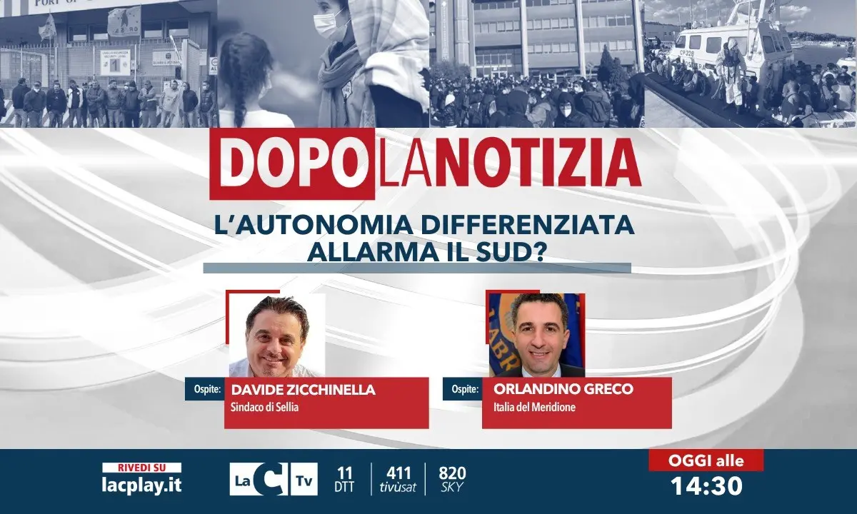 L’autonomia differenziata allarma il Sud? Ne parliamo oggi a Dopo la notizia