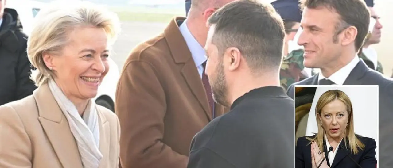 Meloni esclusa dalla cena all’Eliseo con Zelensky: «Macron inopportuno». E lui: «No comment»