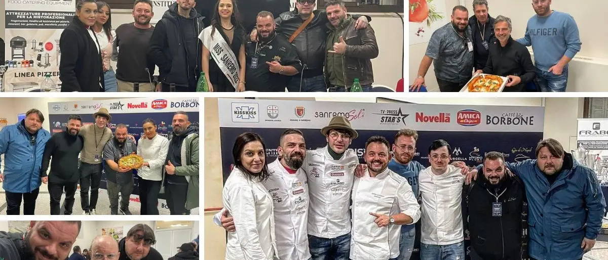 Sanremo, successo per il primo “Pizza festival”: tra i promotori della gara anche il calabrese Fortuna