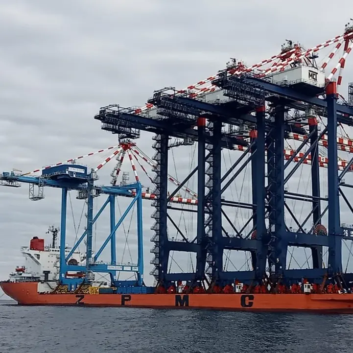 Porto di Gioia Tauro, arrivate tre nuove mega gru dalla Cina