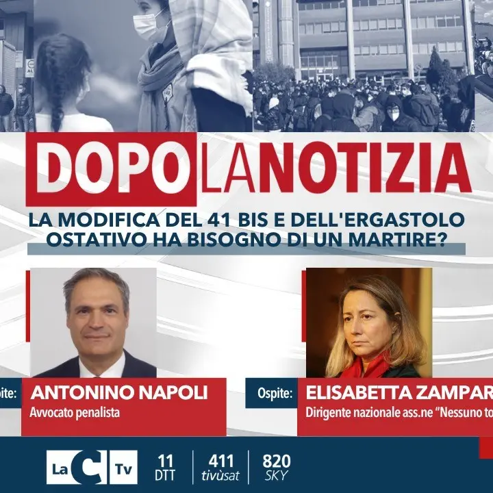 Il caso Cospito e il dibattito sul 41bis: ne parliamo oggi a Dopo la notizia