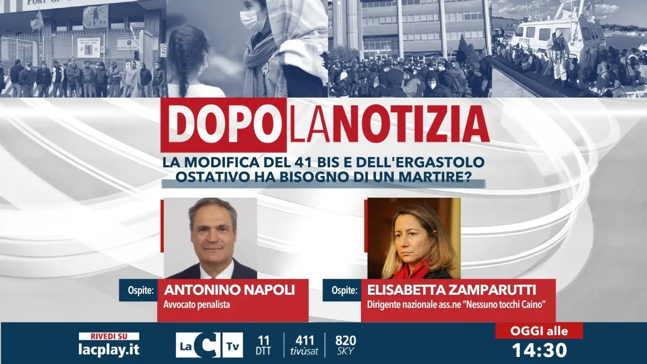 Il caso Cospito e il dibattito sul 41bis: ne parliamo oggi a Dopo la notizia