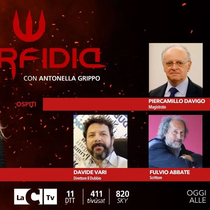 “Dei delitti e delle pene”, l’universo giustizia al centro della nuova puntata di Perfidia